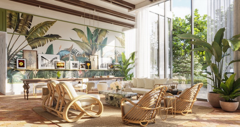 Baccarat Residences — Petit Salon