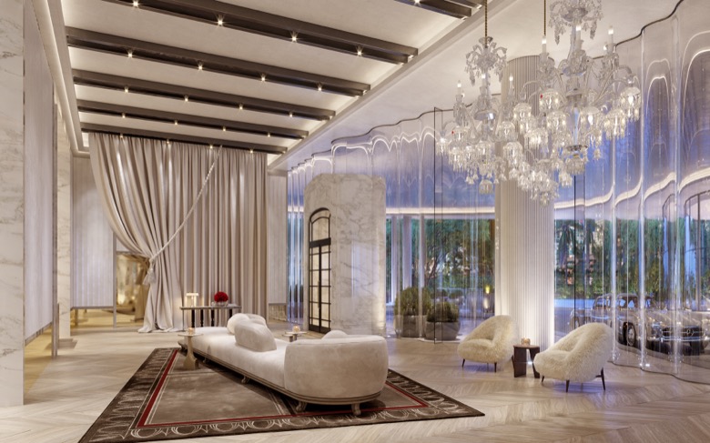 Baccarat Residences — Lobby