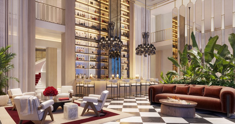 Baccarat Residences — Grand Salon