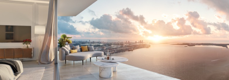 Baccarat Residences — Private Balcony