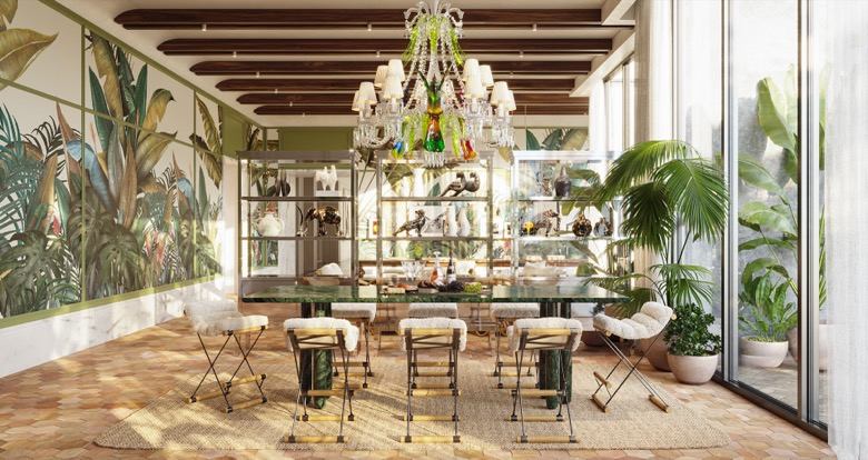 Baccarat Residences — Wine Tasting Salon