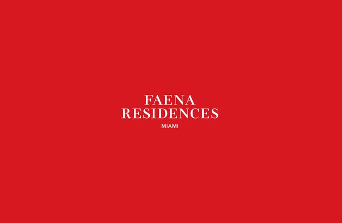 Travel Brochure — Faena Residences Miami
