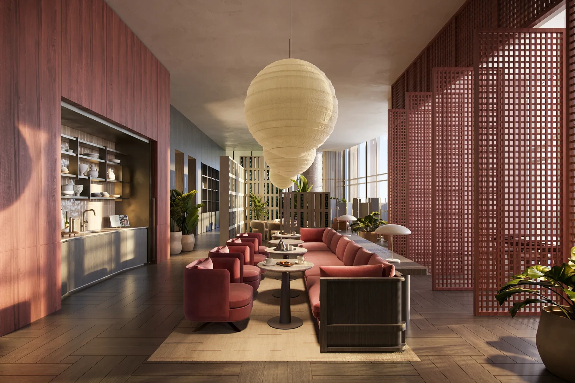 <h3>Coworking</h3>
<p>Bright and inviting, the conference room is perfect for collaboration or solo work, blending comfort with style in a space that feels more like a chic lounge than an office space.</p>