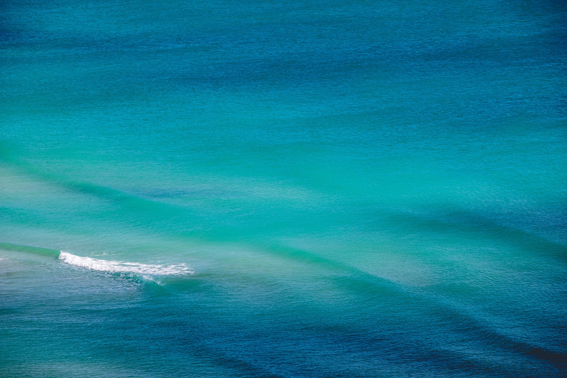Waves in the Atlantic ocean