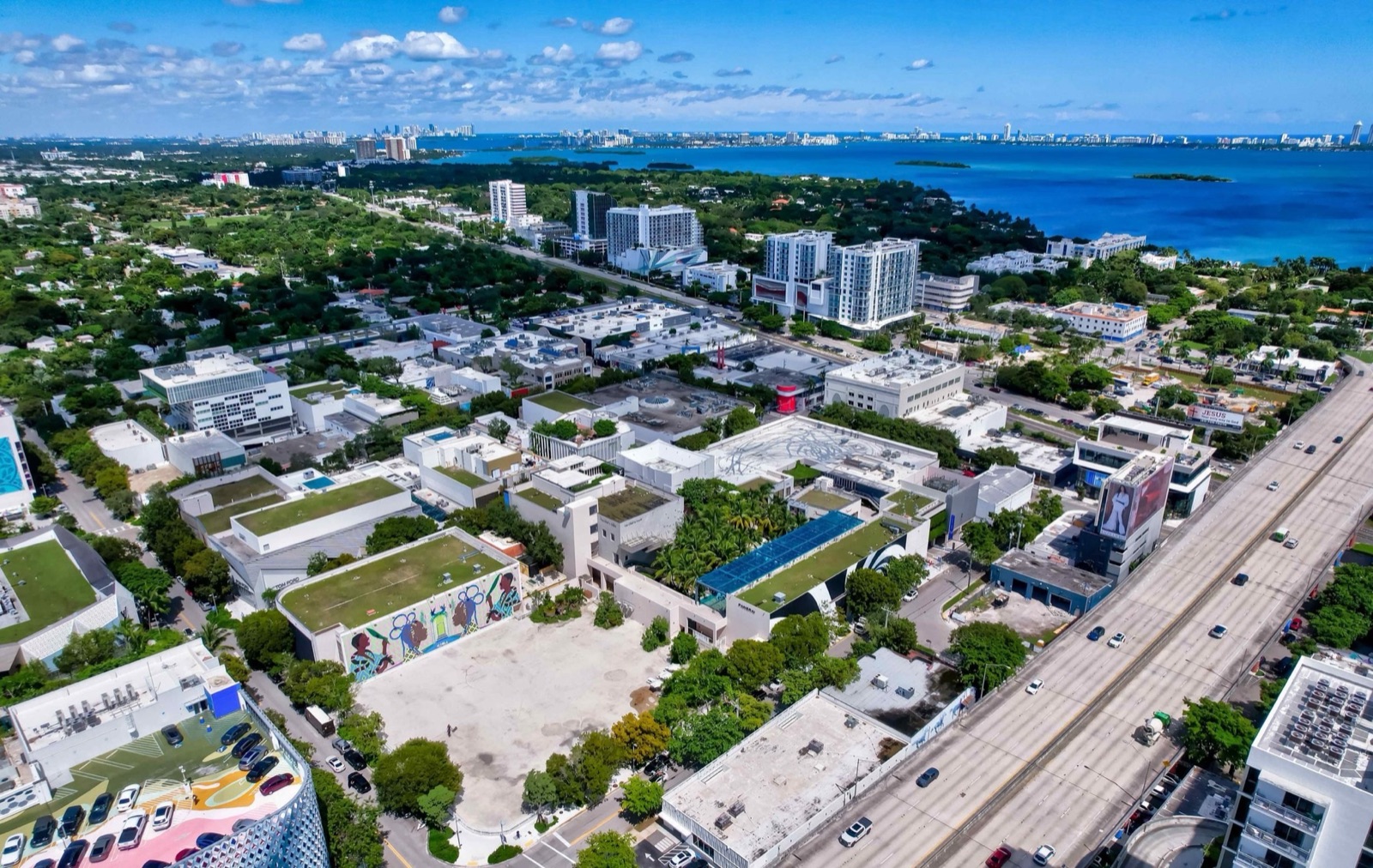 Midtown Miami aerial