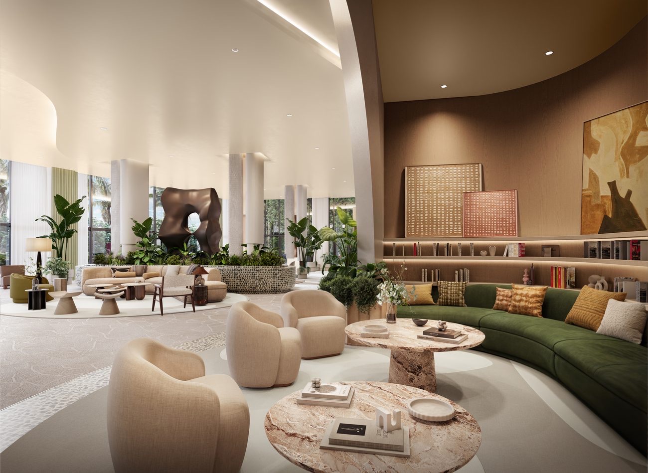 Proper-designed lobby
