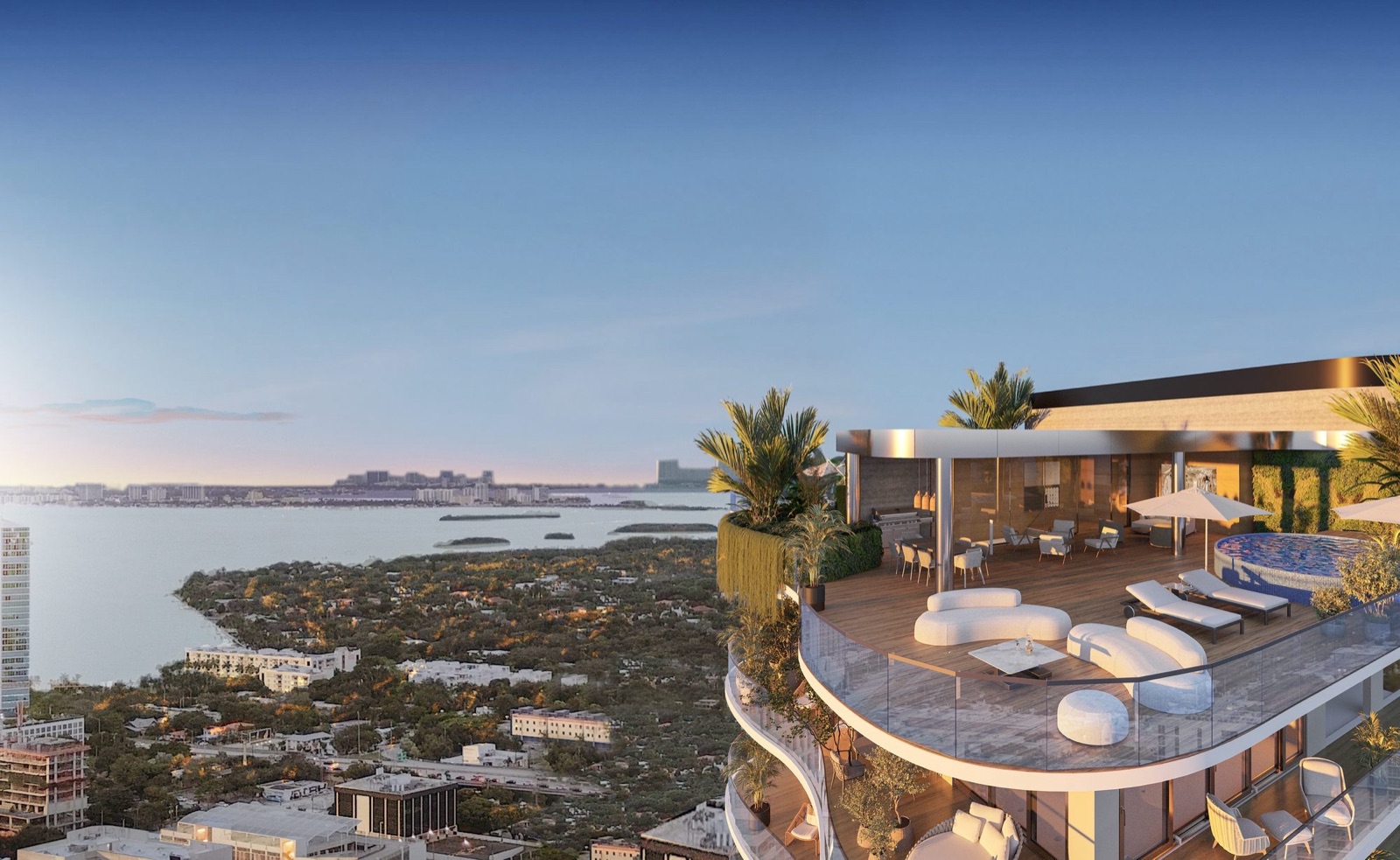Private Rooftop Terraces