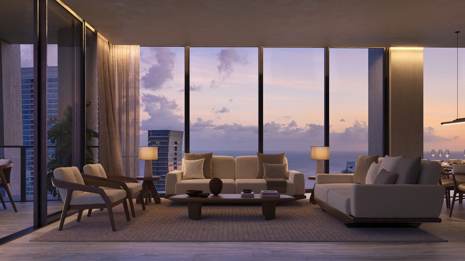 Studio to four-bedroom residences with Sky Suites & Penthouses Available
