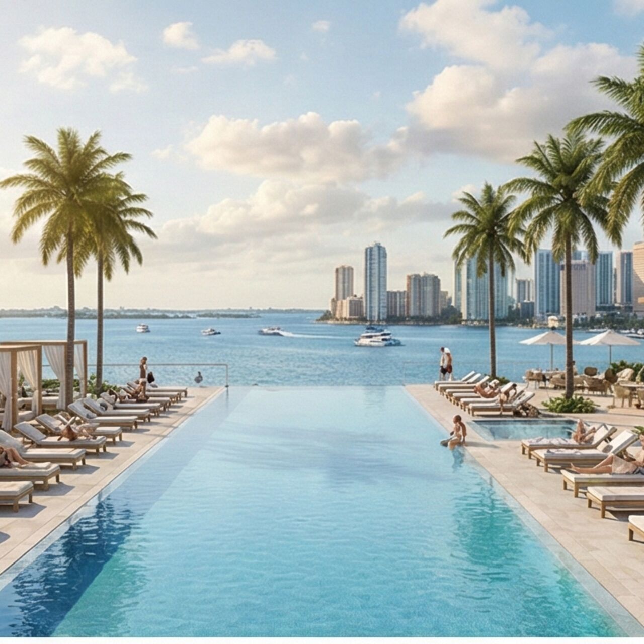 St. Regis Miami Pool Amenities