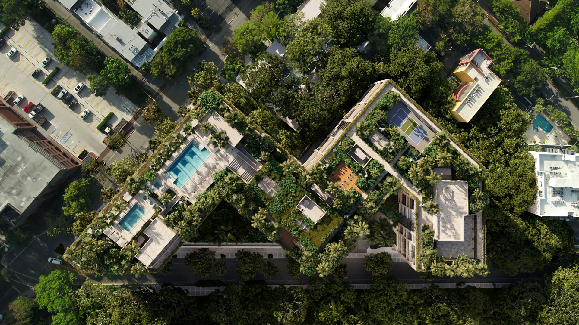 BINYAN_TEA2809_TheWellCoconutGrove_S410_EXT_AerialLookDown_Final_5K